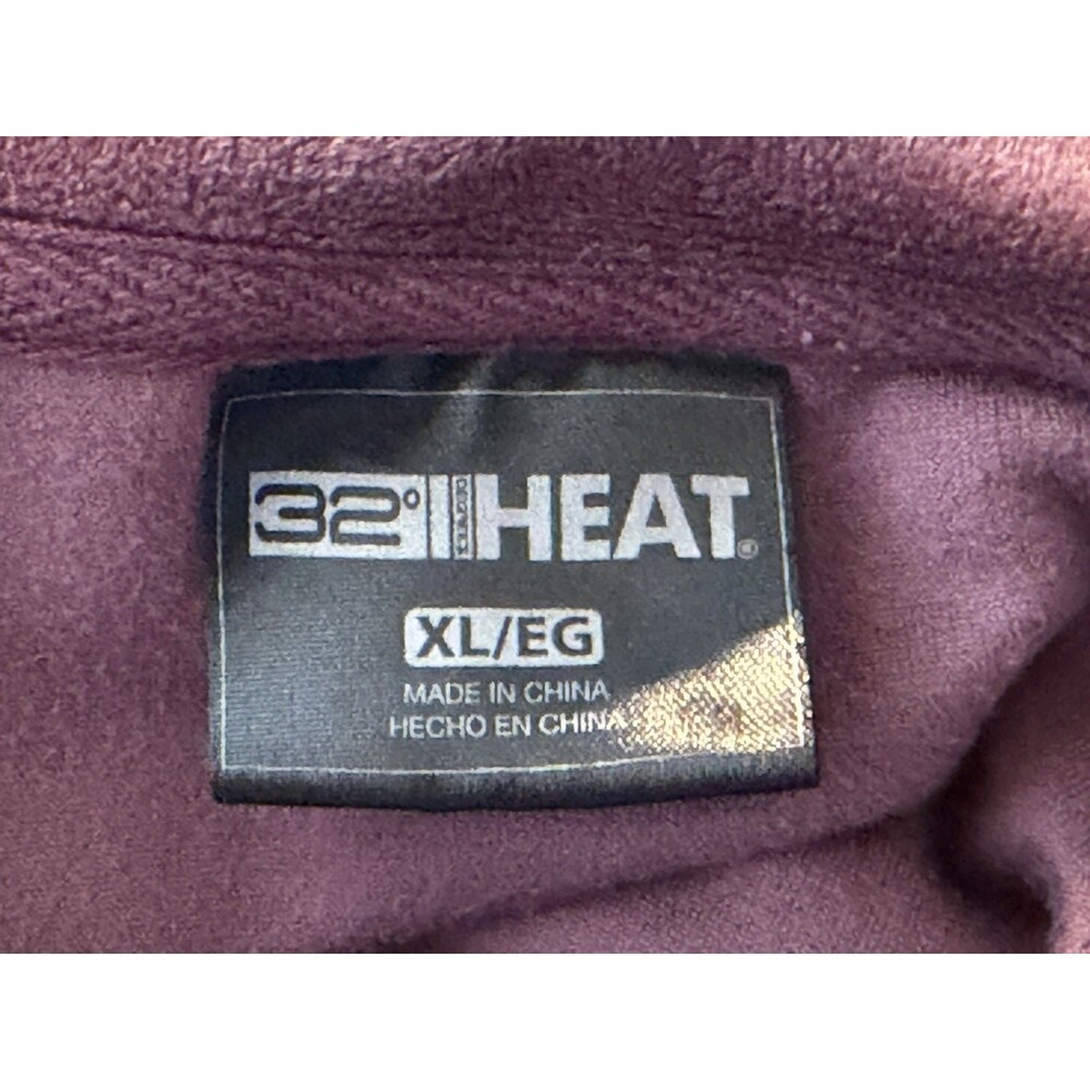 32 Degrees Heat Womens sz XL Lot of 3 Long Sleeve Soft Velour Pullover Top - Picture 7 of 8